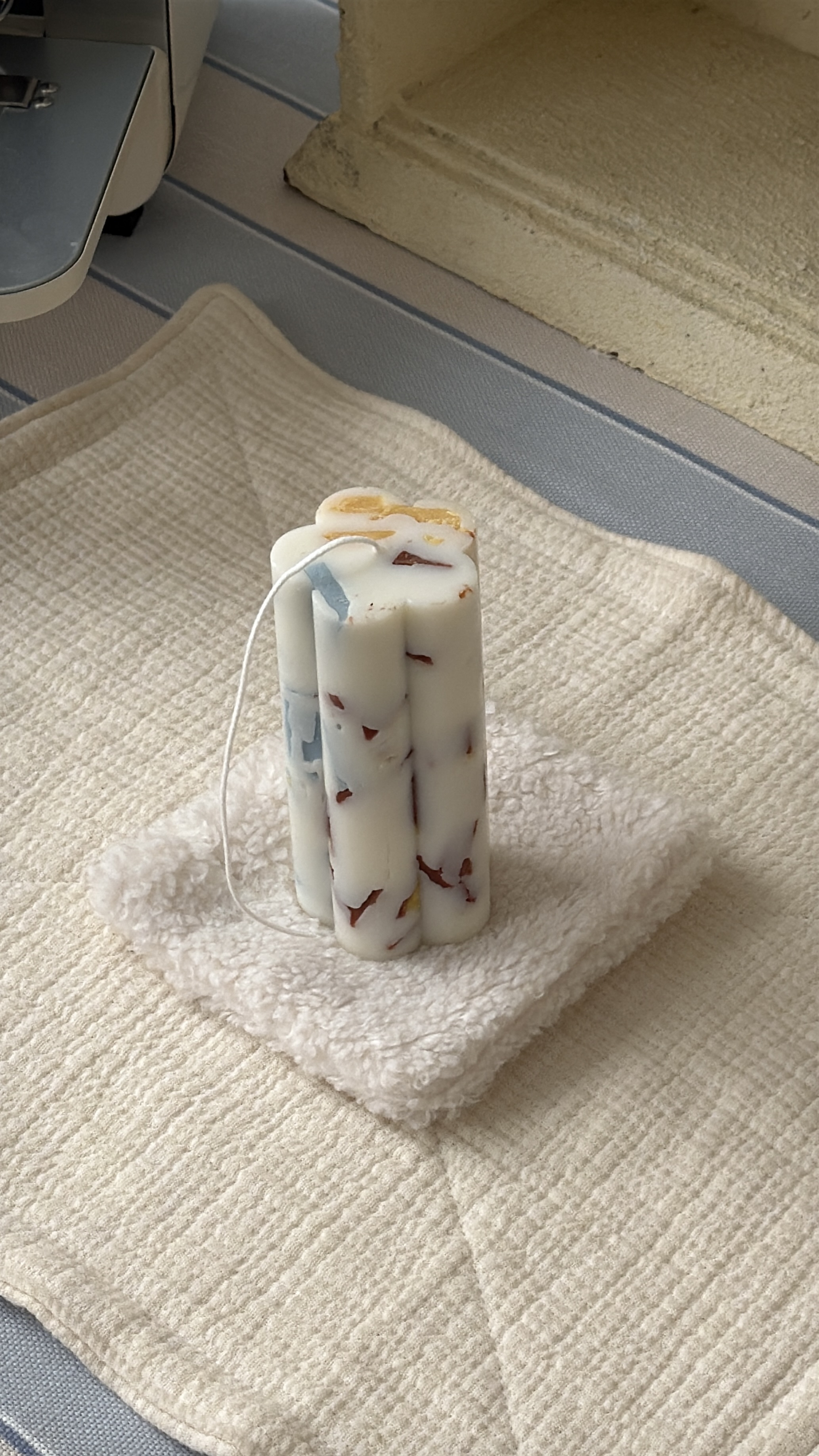 Terrazzo Chunk Candle 2